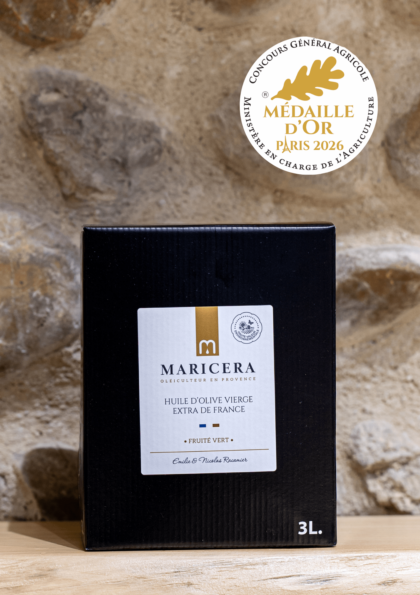 Huile d’Olive de France Fruité vert – Image 3