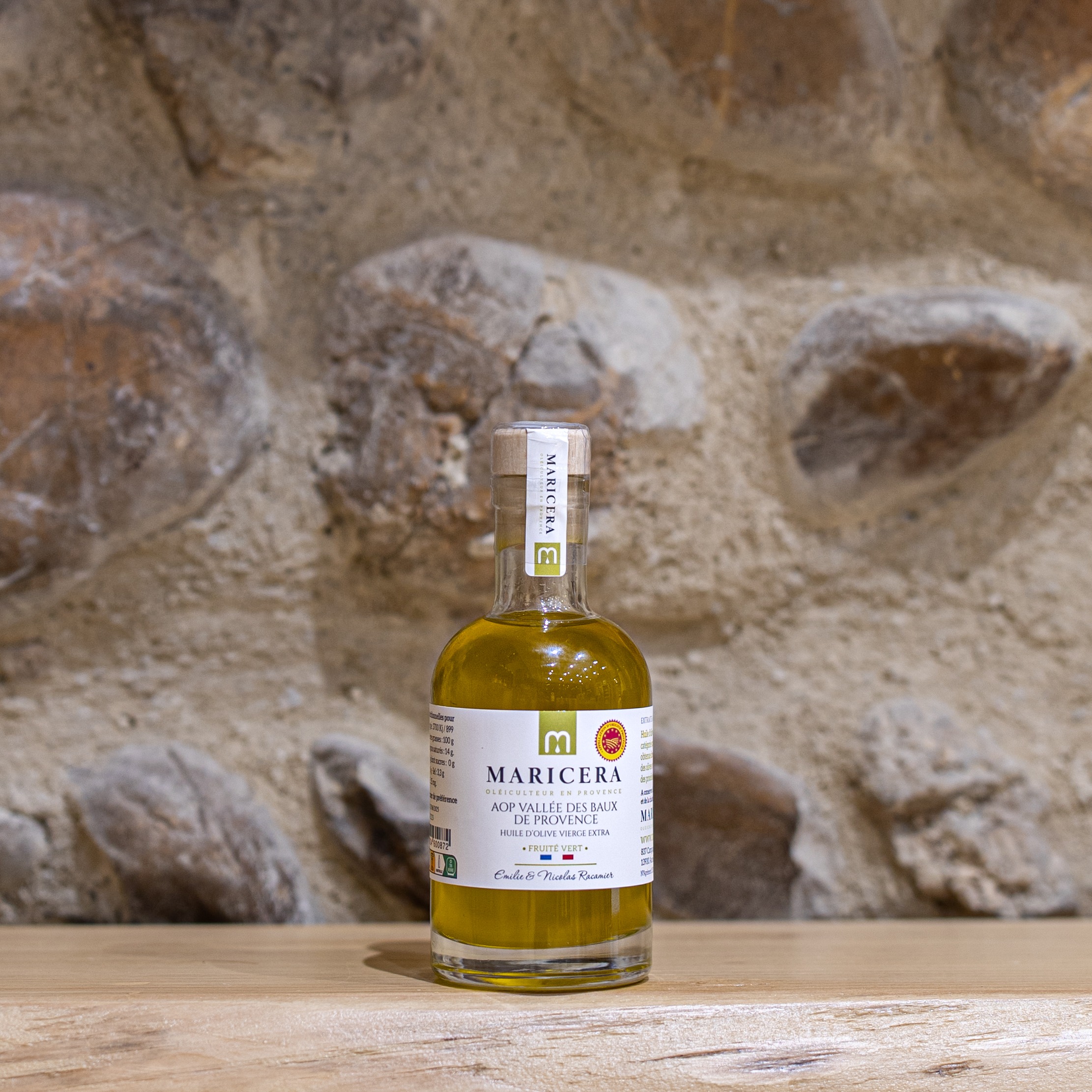 Huile d'Olive AOP Vallée des Baux de Provence Fruité Vert "Péquelette" 20cl – Image 5