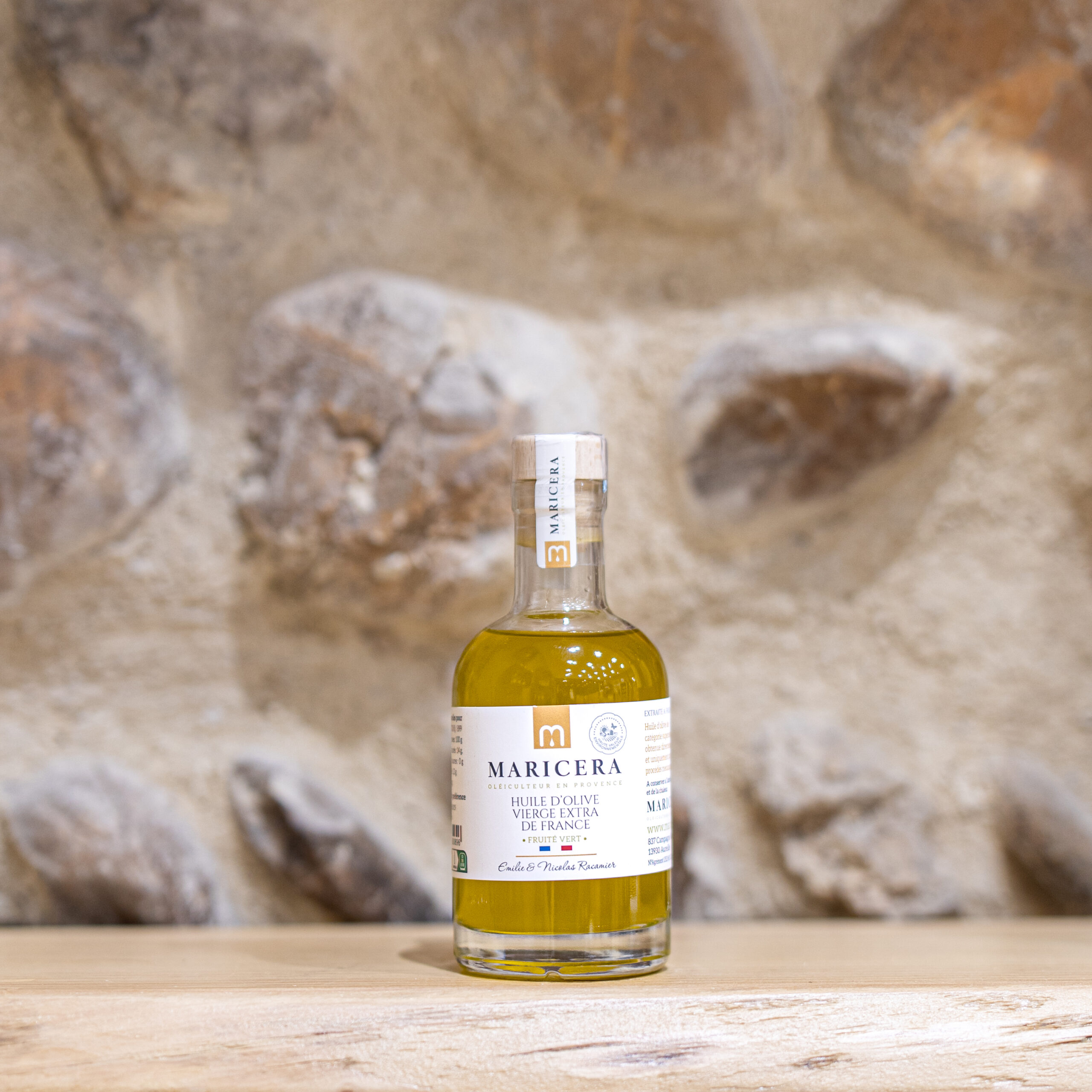 Huile d'Olive de France Vert "Péquélette" 20cl